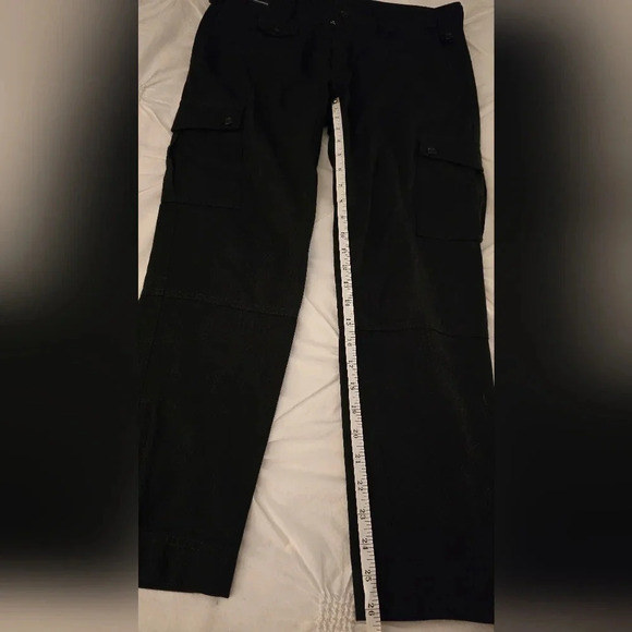 ❤️Host Pick❤️Authentic Black Dolce & Gabbana Logo Cargo Pants 99% Cotton - Picture 9 of 10